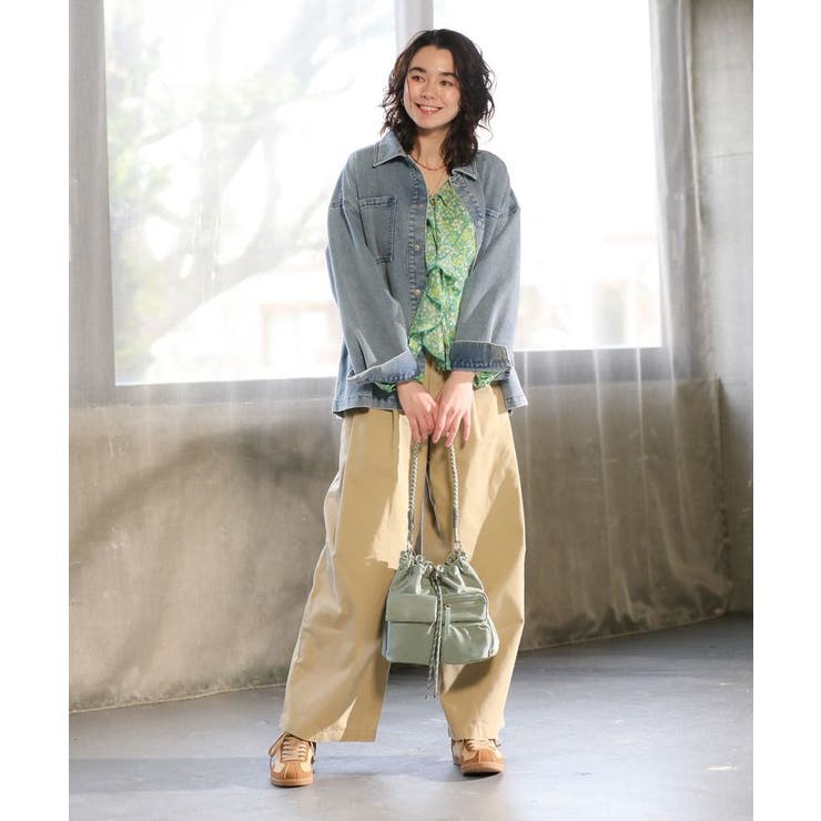 チノタックワイドパンツ | Green Parks  | 詳細画像17 