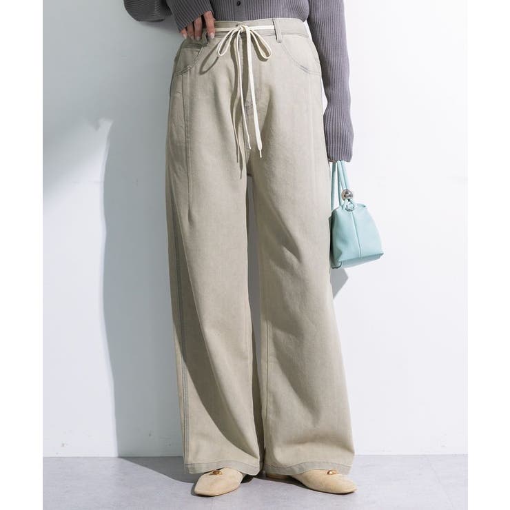 コクーンシルエットデニムパンツ | Green Parks  | 詳細画像1 