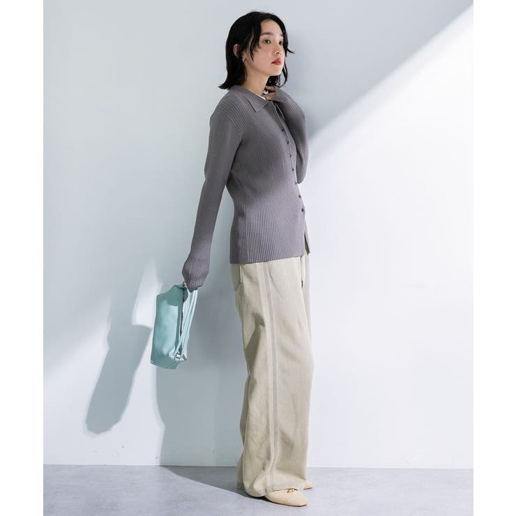 コクーンシルエットデニムパンツ | Green Parks  | 詳細画像3 