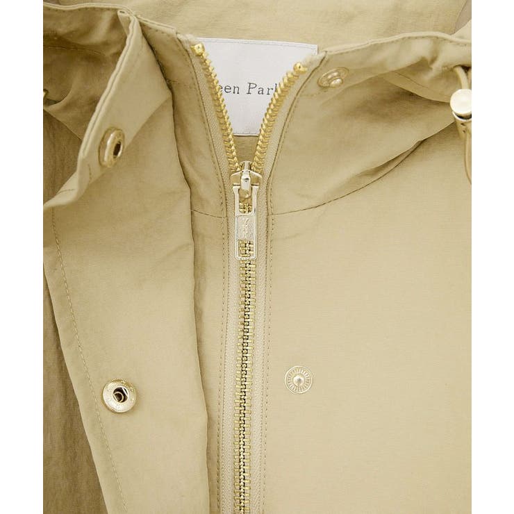 撥水加工ミディ丈マウンテンパーカー | Green Parks  | 詳細画像34 