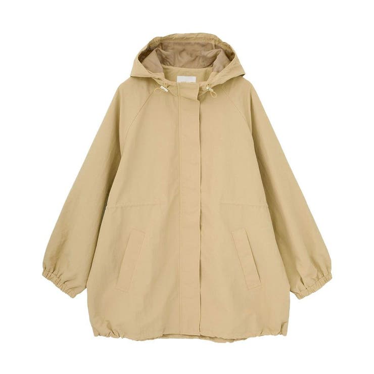 撥水加工ミディ丈マウンテンパーカー | Green Parks  | 詳細画像31 