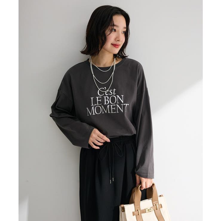 D | アソートロゴ長袖TEE | Green Parks 