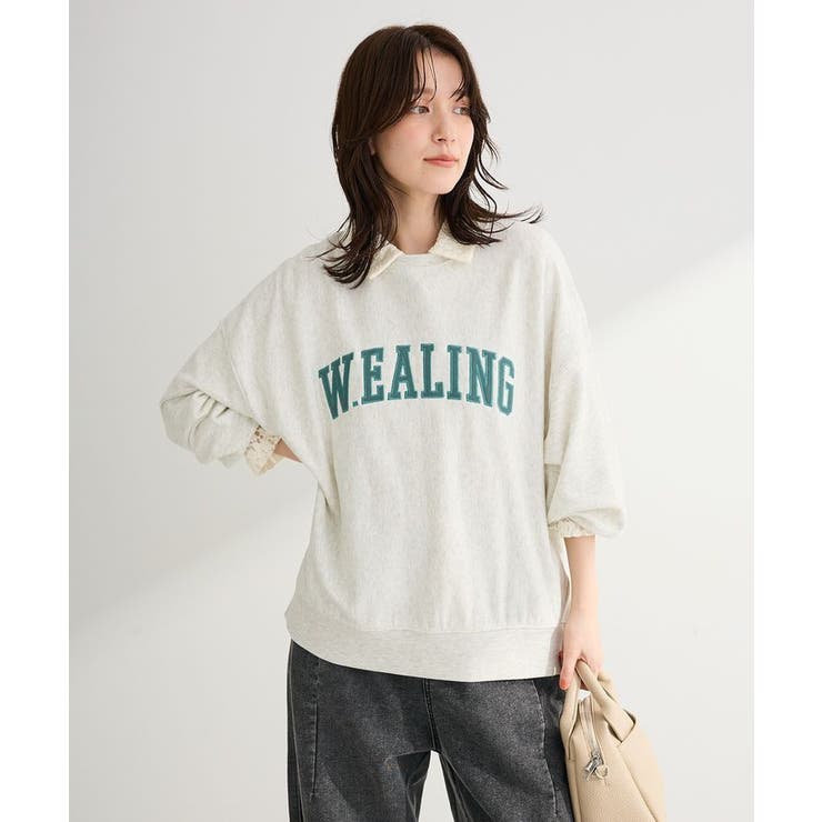 衿付きレースカットプルオーバー | Green Parks  | 詳細画像12 