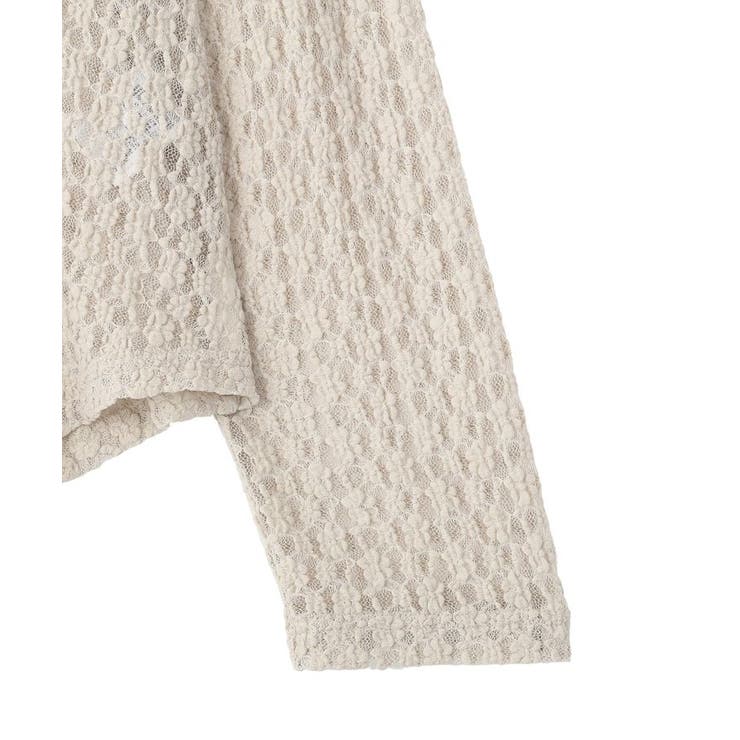 衿付きレースカットプルオーバー | Green Parks  | 詳細画像22 