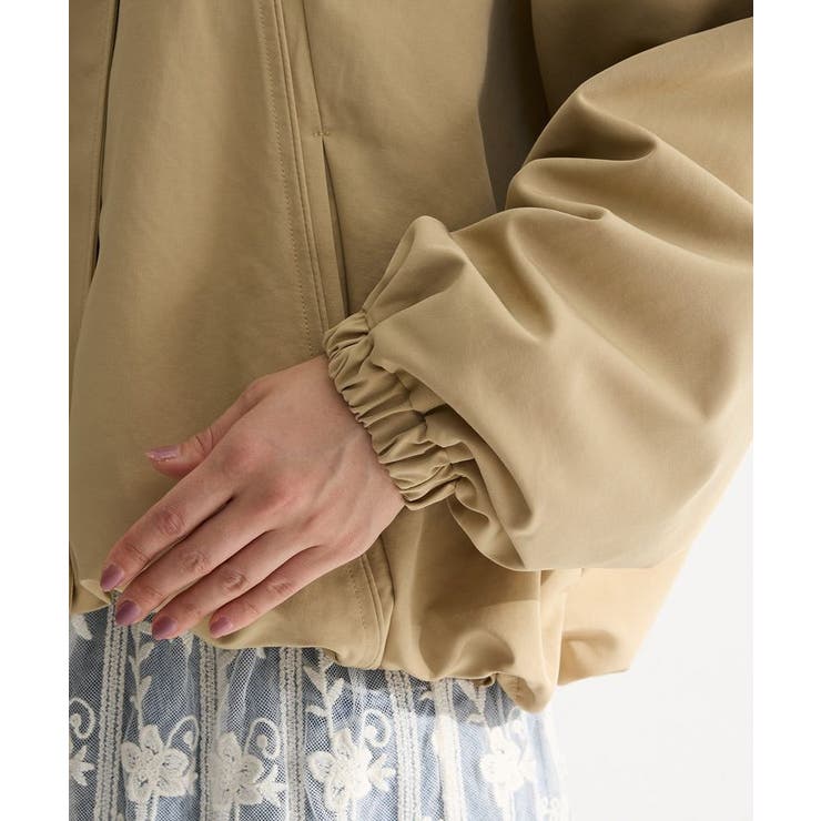 衿付きバルーンブルゾン | Green Parks  | 詳細画像10 