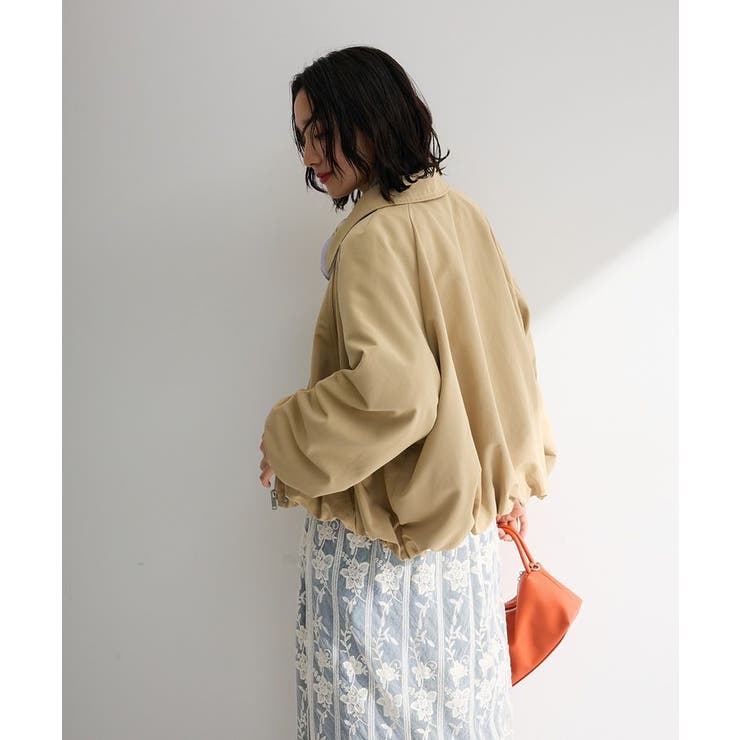 衿付きバルーンブルゾン | Green Parks  | 詳細画像7 