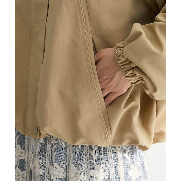 衿付きバルーンブルゾン | Green Parks  | 詳細画像9 