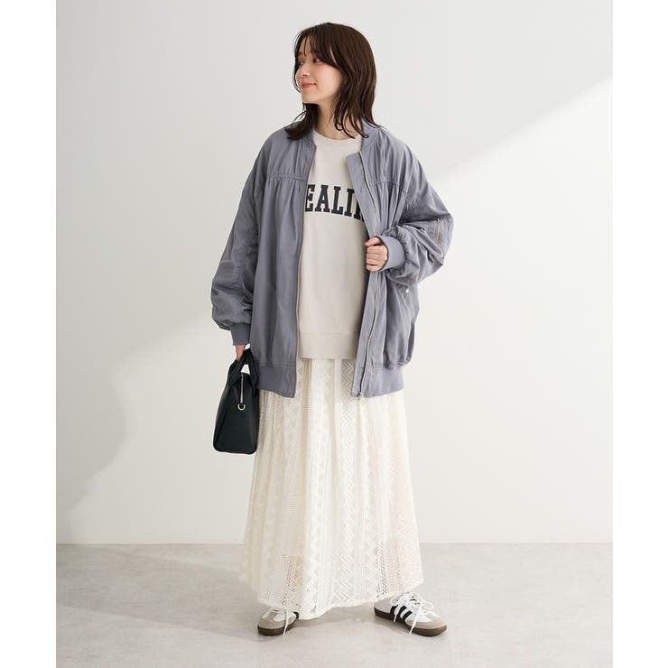 刺しゅうロゴ裏毛プルオーバー | Green Parks  | 詳細画像14 