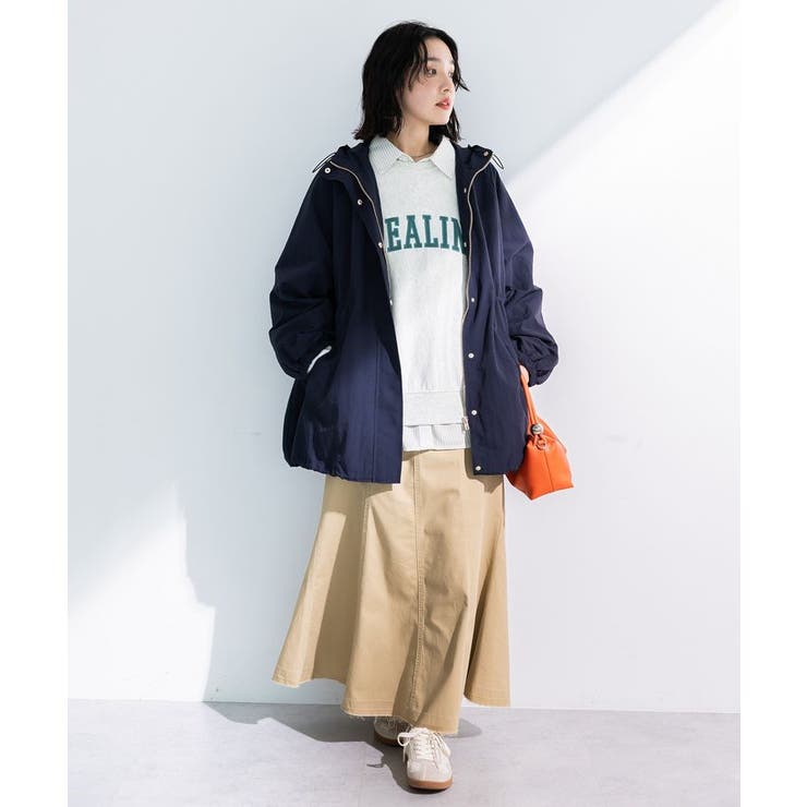 刺しゅうロゴ裏毛プルオーバー | Green Parks  | 詳細画像2 