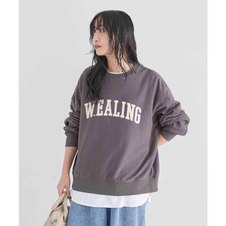 刺しゅうロゴ裏毛プルオーバー | Green Parks  | 詳細画像25 