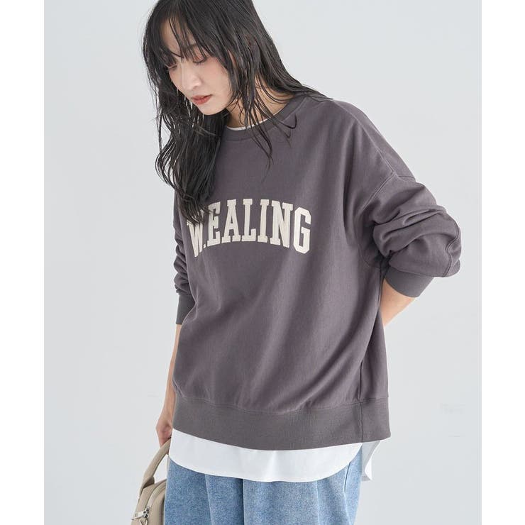 刺しゅうロゴ裏毛プルオーバー | Green Parks  | 詳細画像26 