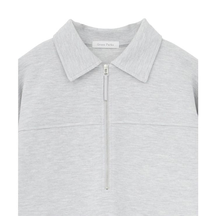 ポロ衿ハーフZIPカットワンピース | Green Parks  | 詳細画像18 