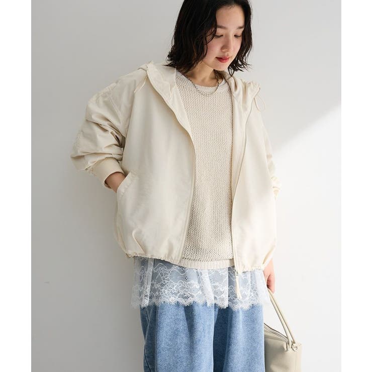 撥水加工フード付ブルゾン | Green Parks  | 詳細画像1 