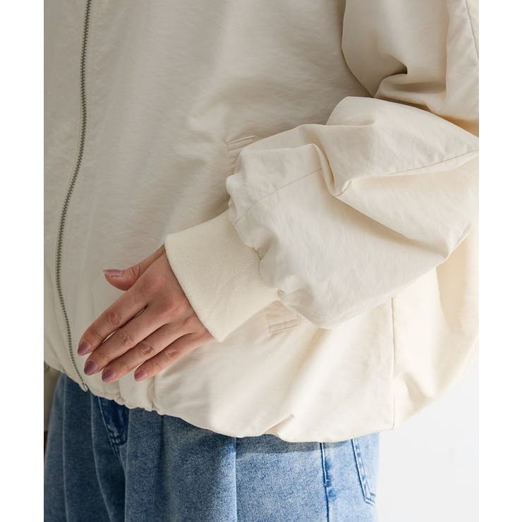 撥水加工フード付ブルゾン | Green Parks  | 詳細画像10 