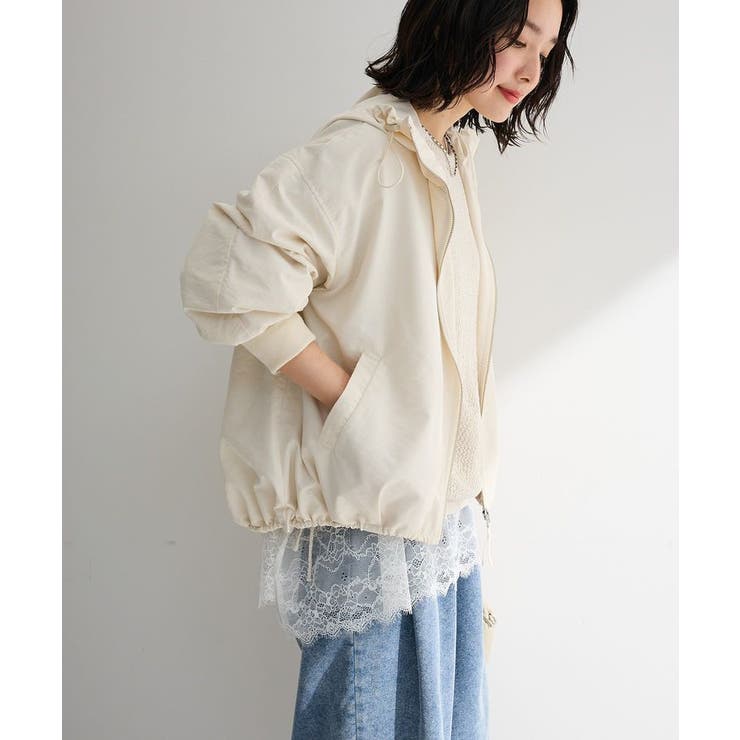 撥水加工フード付ブルゾン | Green Parks  | 詳細画像6 