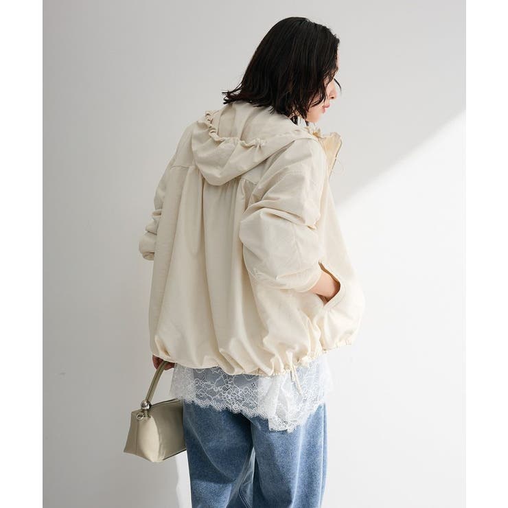 撥水加工フード付ブルゾン | Green Parks  | 詳細画像7 