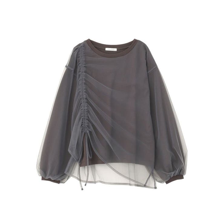 シャーリングチュールドッキングプルオーバー | Green Parks  | 詳細画像29 