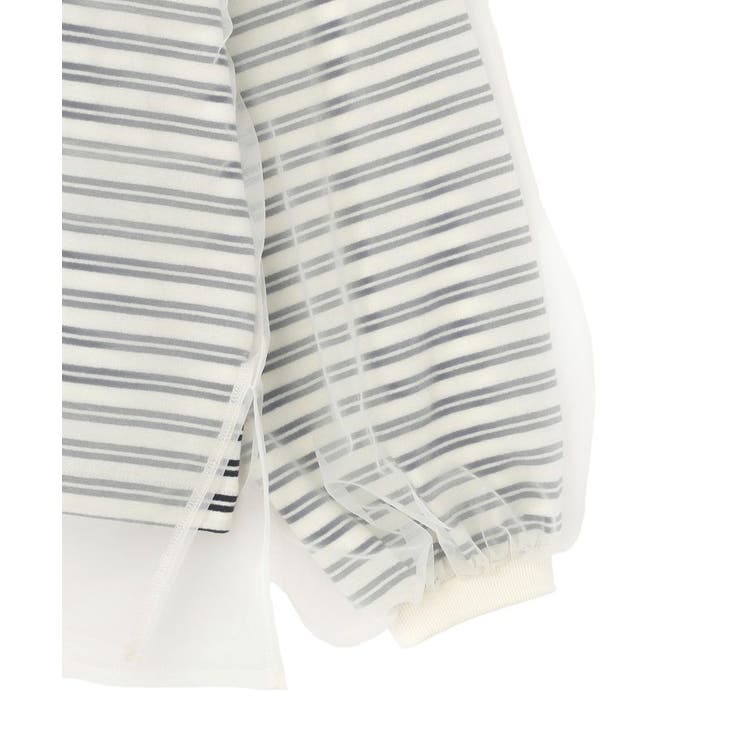 シャーリングチュールドッキングプルオーバー | Green Parks  | 詳細画像25 