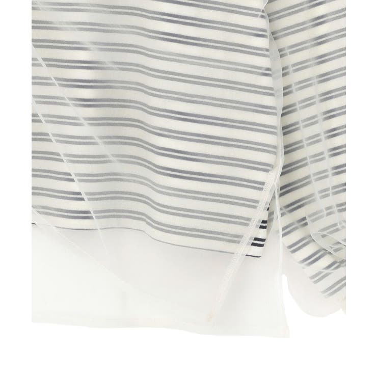 シャーリングチュールドッキングプルオーバー | Green Parks  | 詳細画像26 