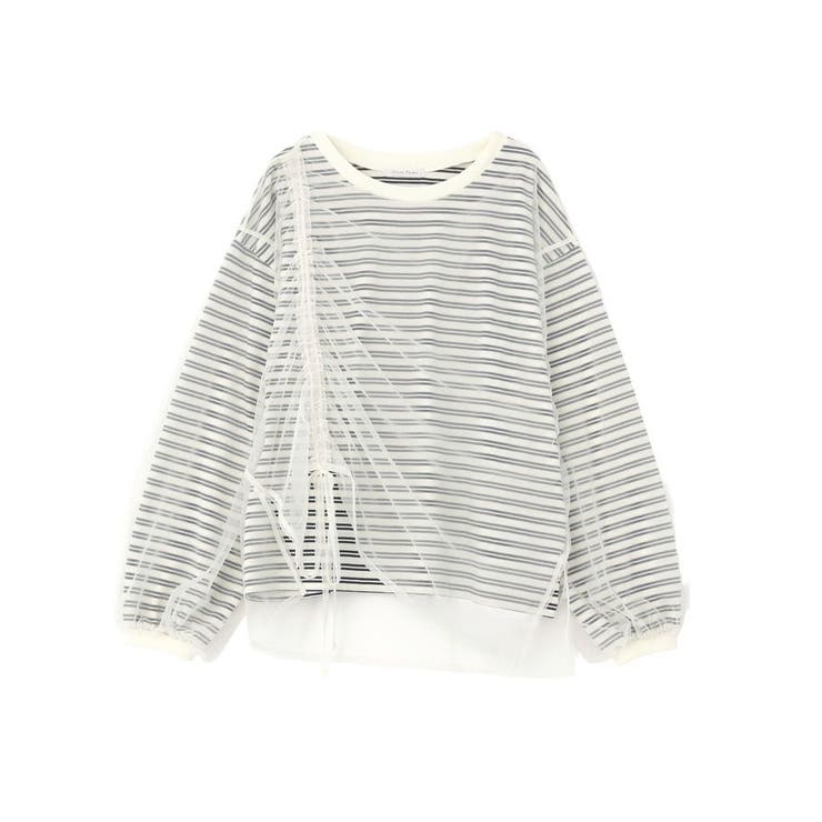 シャーリングチュールドッキングプルオーバー | Green Parks  | 詳細画像30 