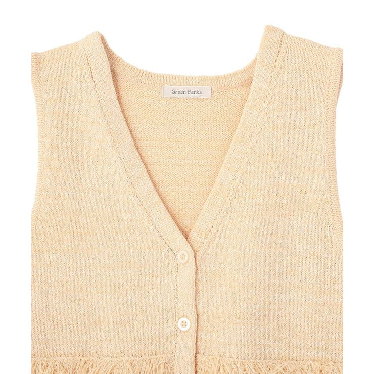 ブークレループニットベスト | Green Parks  | 詳細画像13 