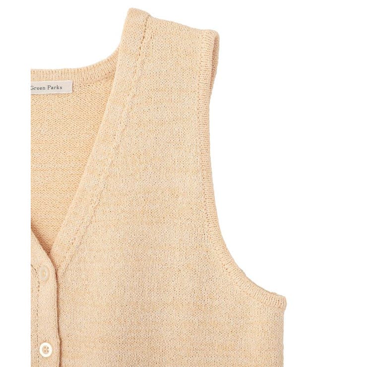 ブークレループニットベスト | Green Parks  | 詳細画像14 