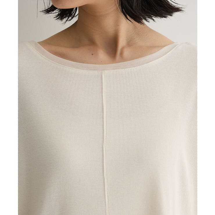 袖チュールリブプルオーバー | Green Parks  | 詳細画像7 