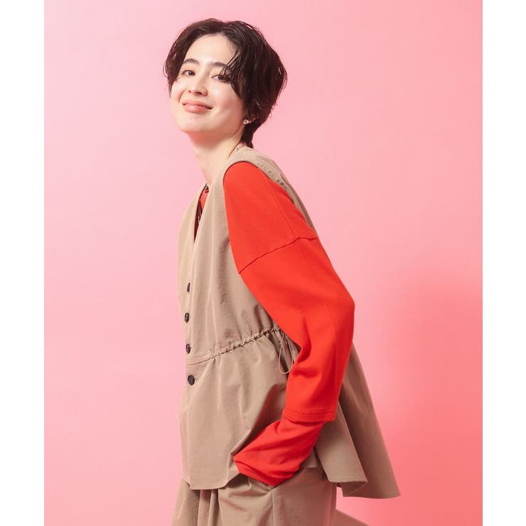 袖チュールリブプルオーバー | Green Parks  | 詳細画像20 