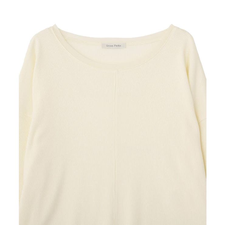 袖チュールリブプルオーバー | Green Parks  | 詳細画像28 