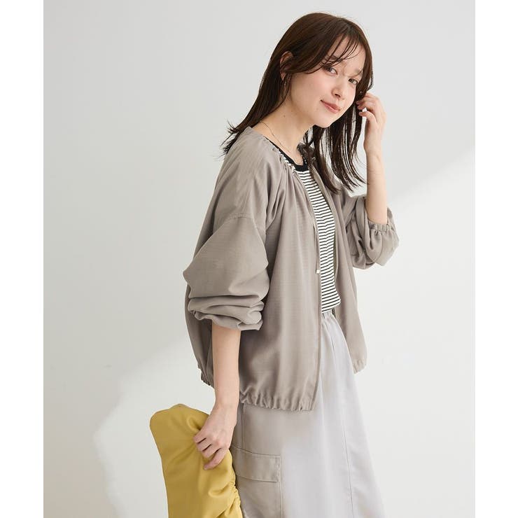 ドロストネックシアーブルゾン | Green Parks  | 詳細画像6 