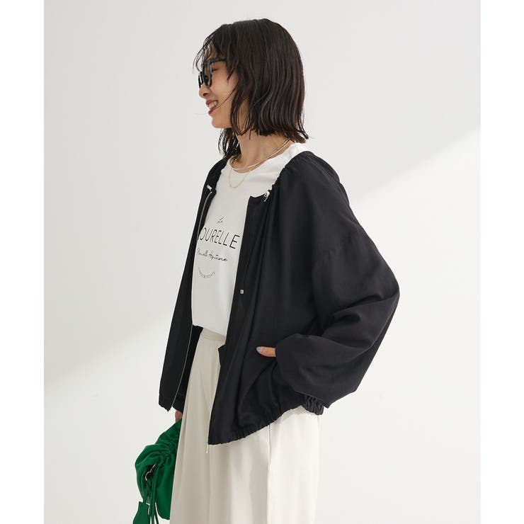 ドロストネックシアーブルゾン | Green Parks  | 詳細画像15 