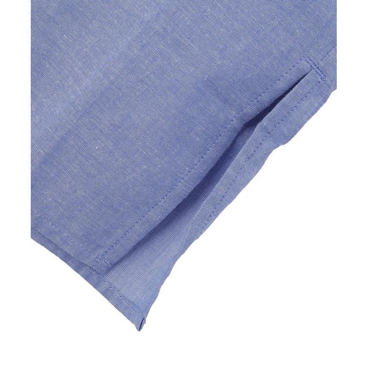 綿麻混Vネックオーバーサイズシャツ | Green Parks  | 詳細画像32 