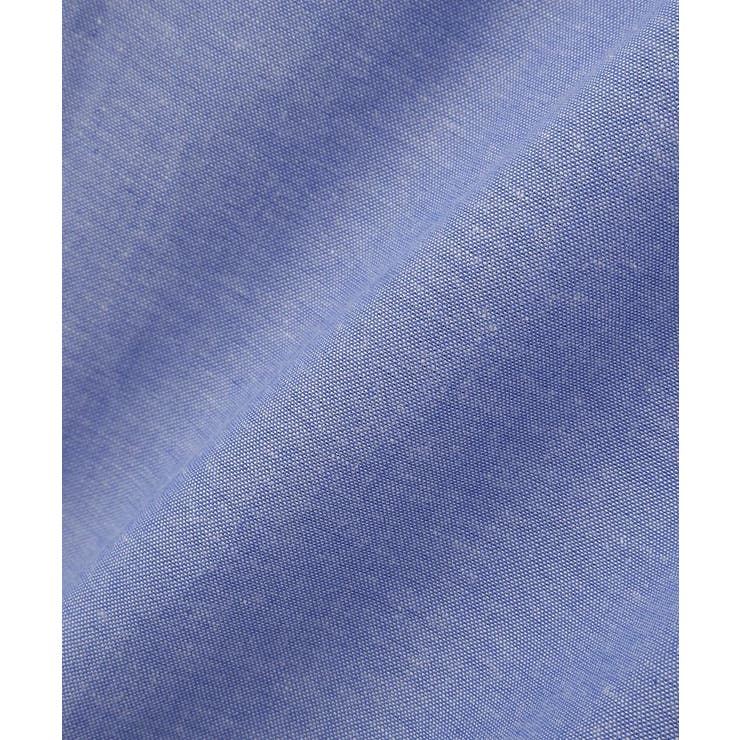 綿麻混Vネックオーバーサイズシャツ | Green Parks  | 詳細画像35 