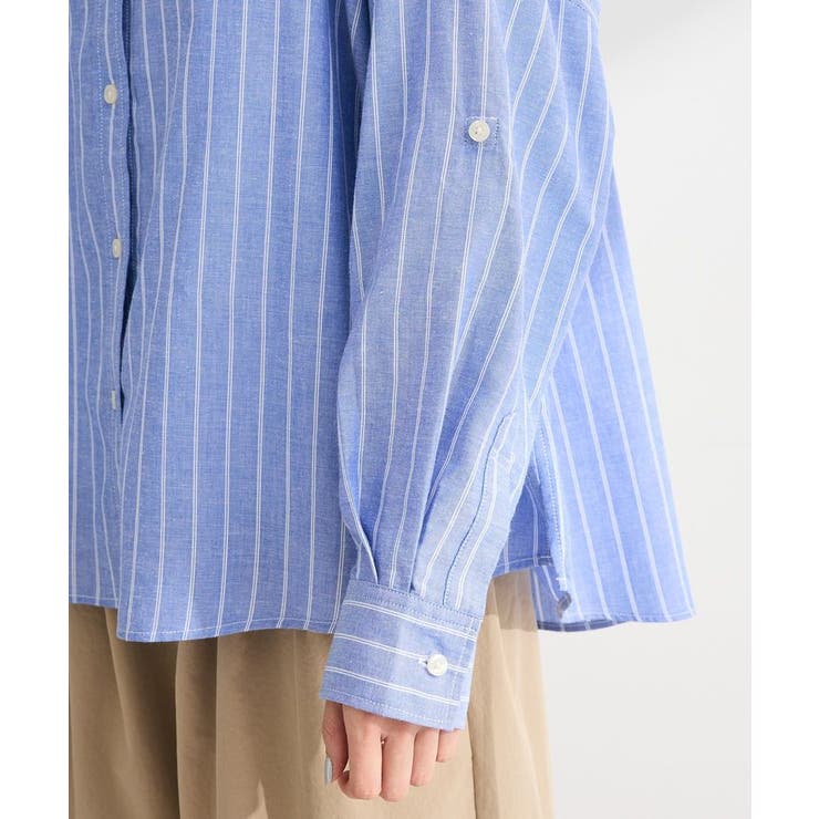 綿麻混シャツ | Green Parks  | 詳細画像11 