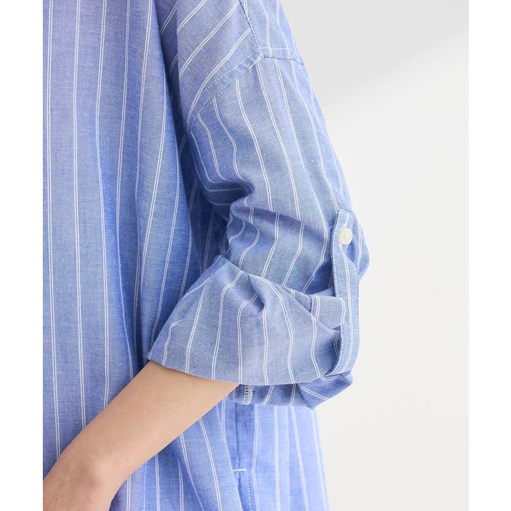 綿麻混シャツ | Green Parks  | 詳細画像12 