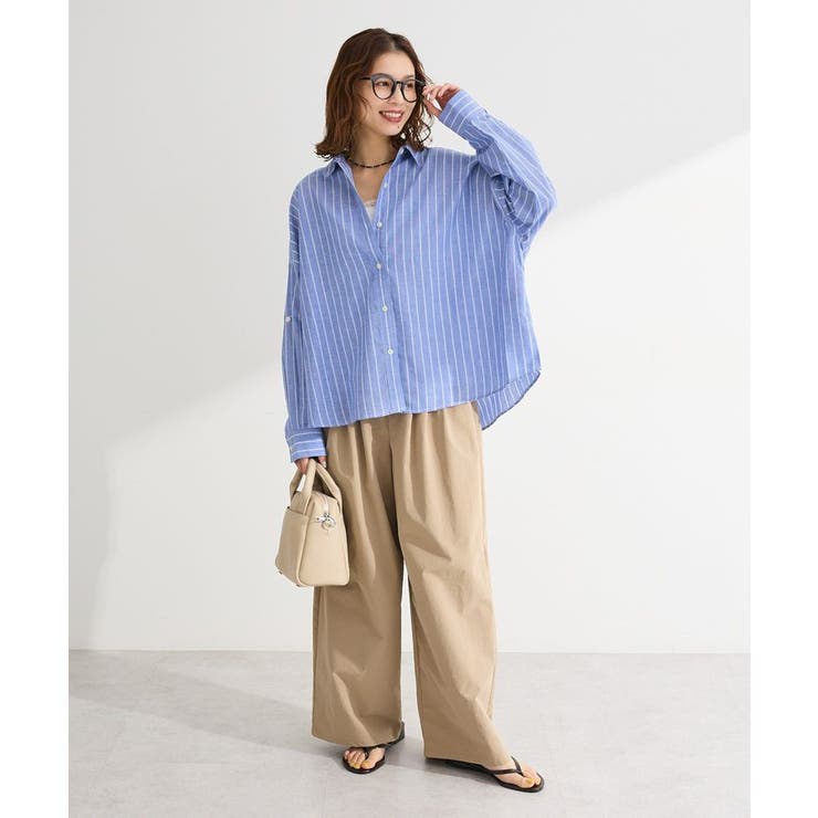 綿麻混シャツ | Green Parks  | 詳細画像2 