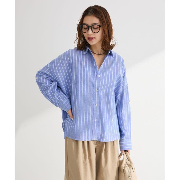 綿麻混シャツ | Green Parks  | 詳細画像6 