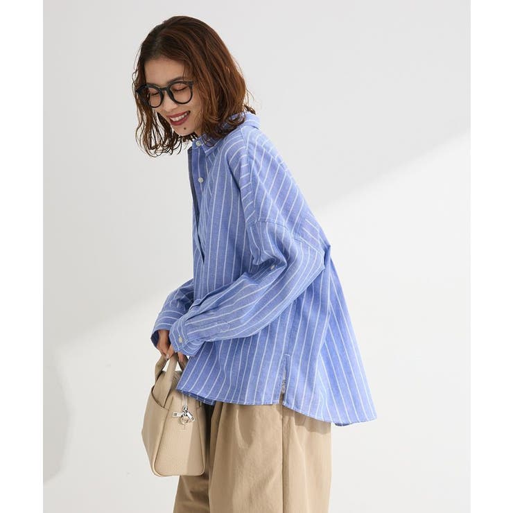 綿麻混シャツ | Green Parks  | 詳細画像7 