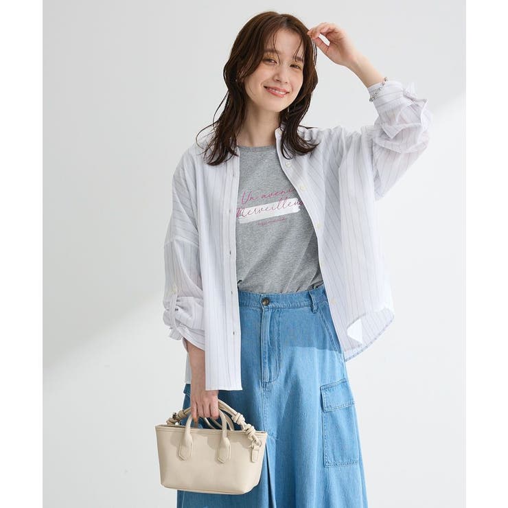 綿麻混シャツ | Green Parks  | 詳細画像28 