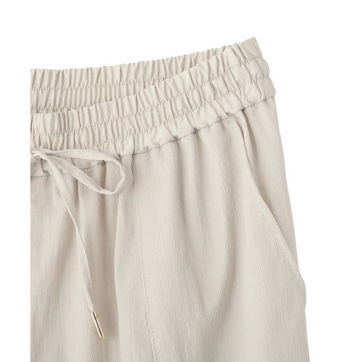 表面感サテンタックパンツ | Green Parks  | 詳細画像23 