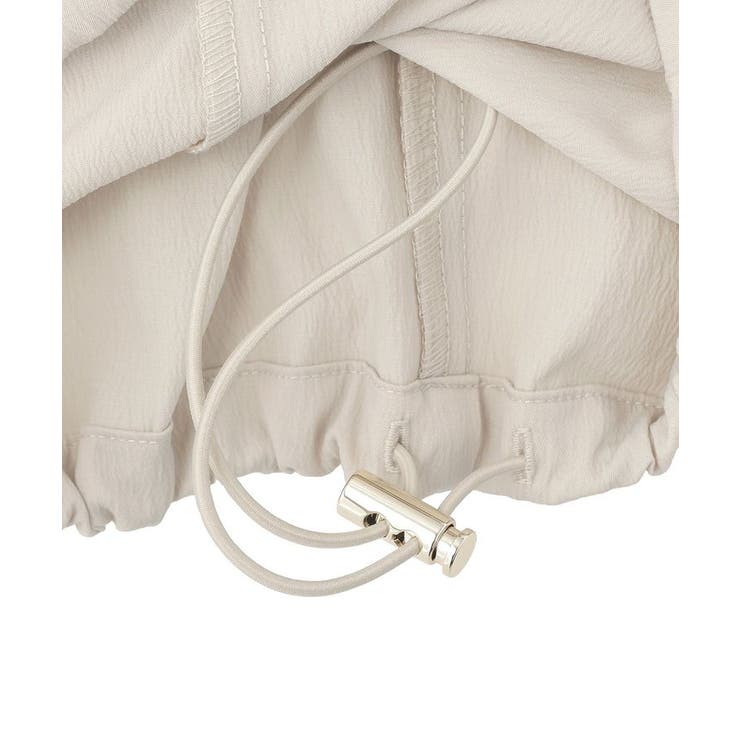 表面感サテンタックパンツ | Green Parks  | 詳細画像27 