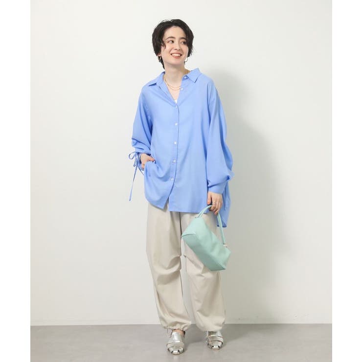 【しゃれシャツ】イージーケアシャーリングシャツ | Green Parks  | 詳細画像2 