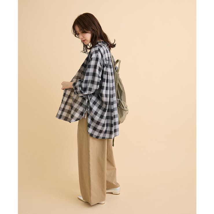 【しゃれシャツ】イージーケアシャーリングシャツ | Green Parks  | 詳細画像24 