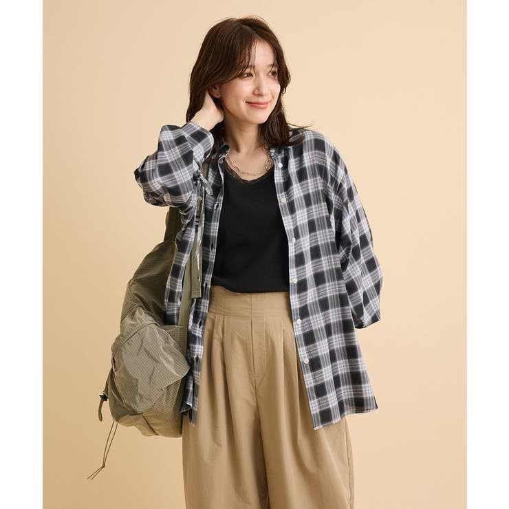 【しゃれシャツ】イージーケアシャーリングシャツ | Green Parks  | 詳細画像25 