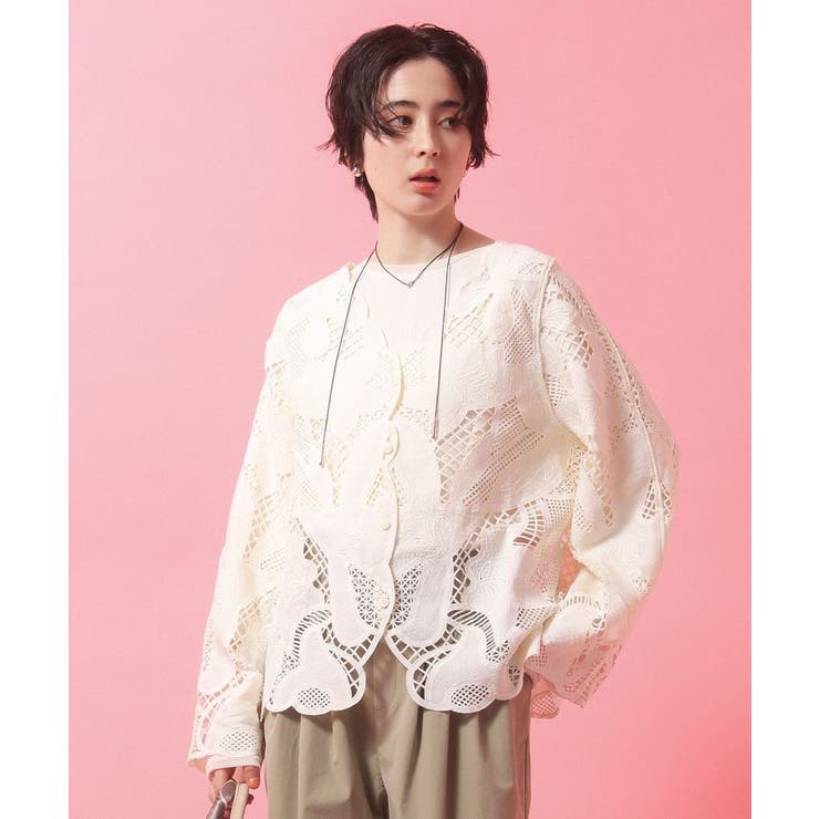 レースカーディガン | Green Parks  | 詳細画像6 