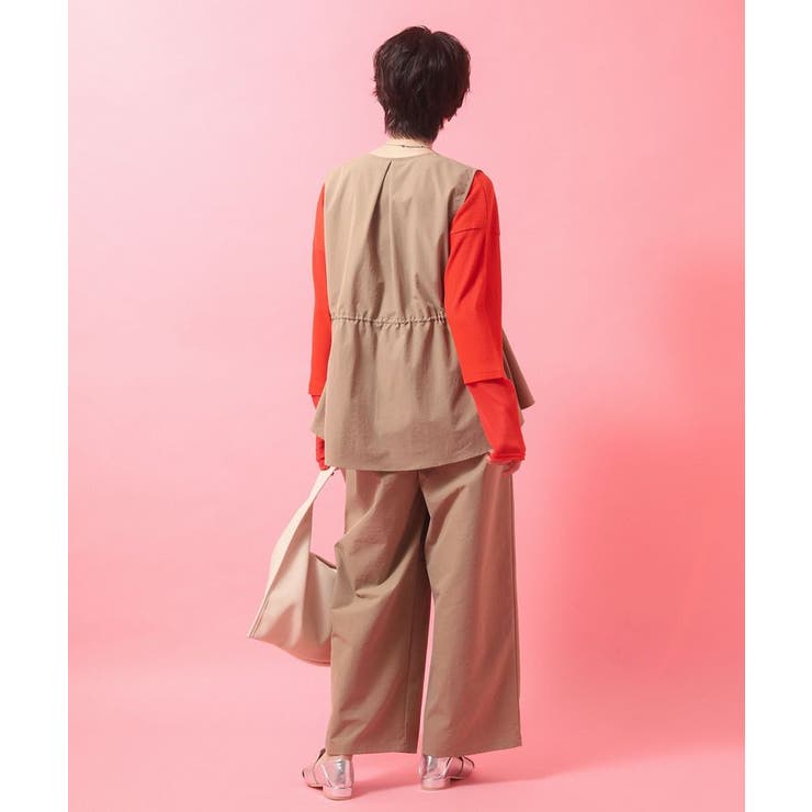 【楽しゃれUV】ドロストフレアベスト | Green Parks  | 詳細画像6 