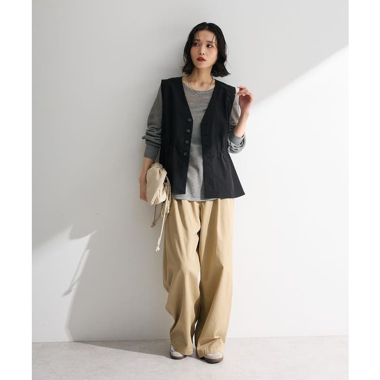 【楽しゃれUV】ドロストフレアベスト | Green Parks  | 詳細画像15 