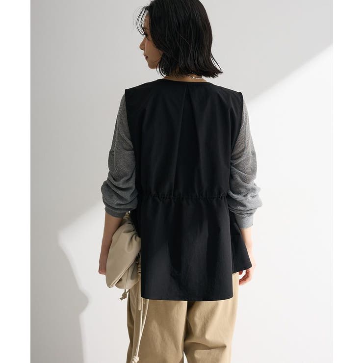 【楽しゃれUV】ドロストフレアベスト | Green Parks  | 詳細画像22 