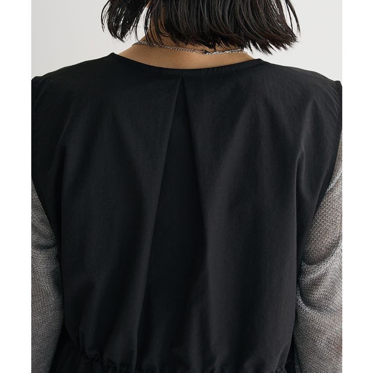 【楽しゃれUV】ドロストフレアベスト | Green Parks  | 詳細画像24 