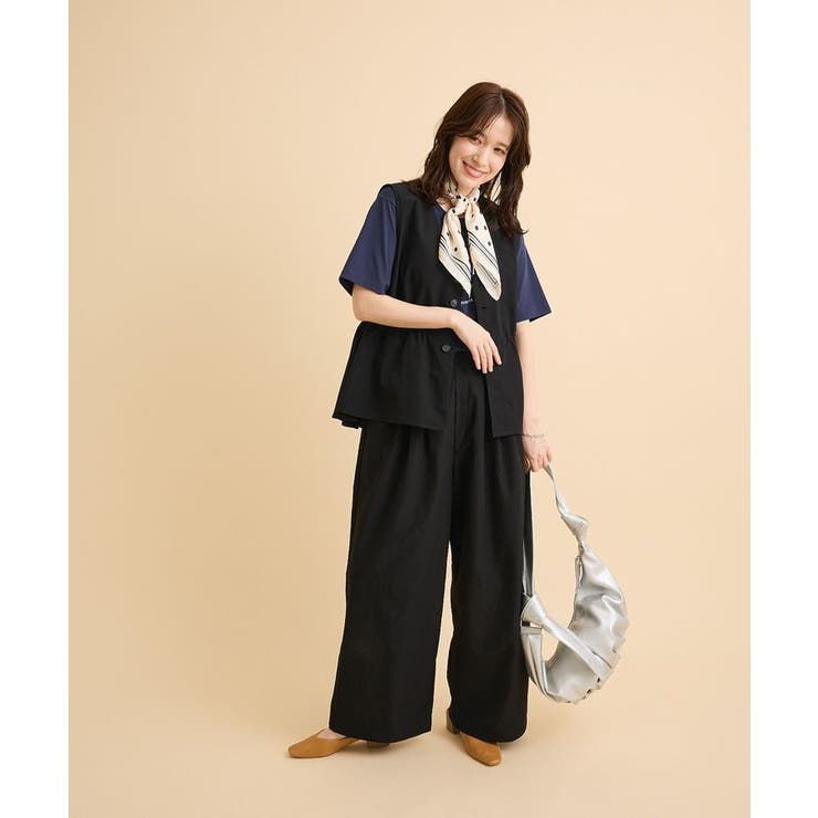 【楽しゃれUV】ドロストフレアベスト | Green Parks  | 詳細画像27 